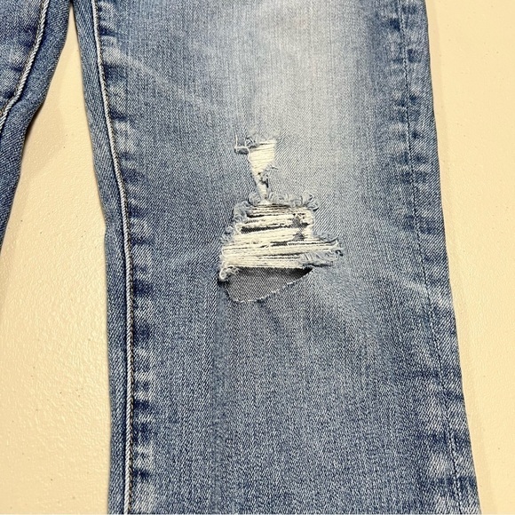 Ag Adriano Goldschmied The Prima Cigarette Crop Distressed Jeans - Picture 7 of 10